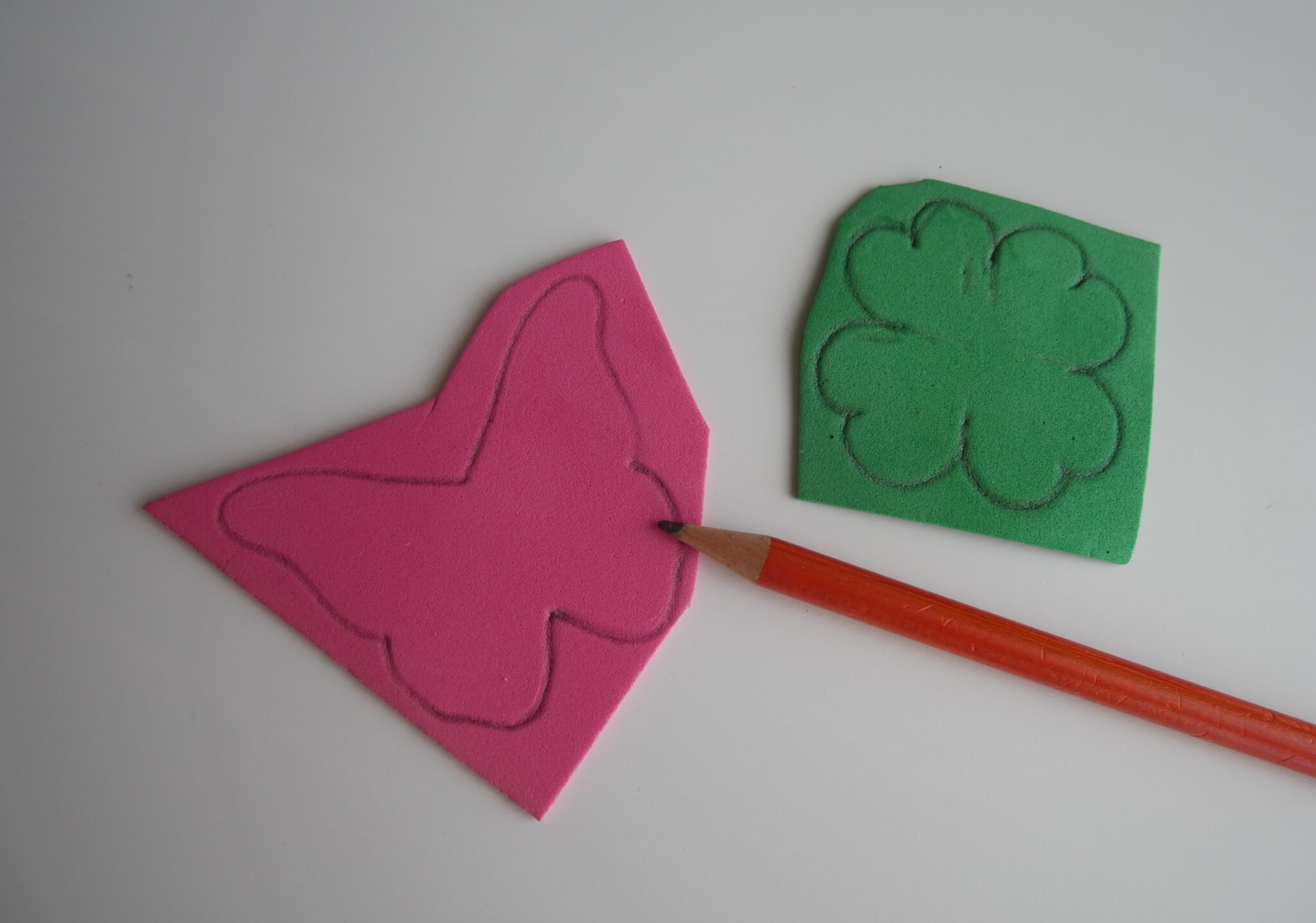 lavori con gomma eva tutorial